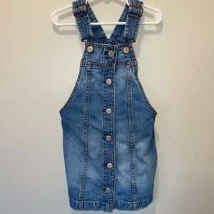 Gap girls overalls dress